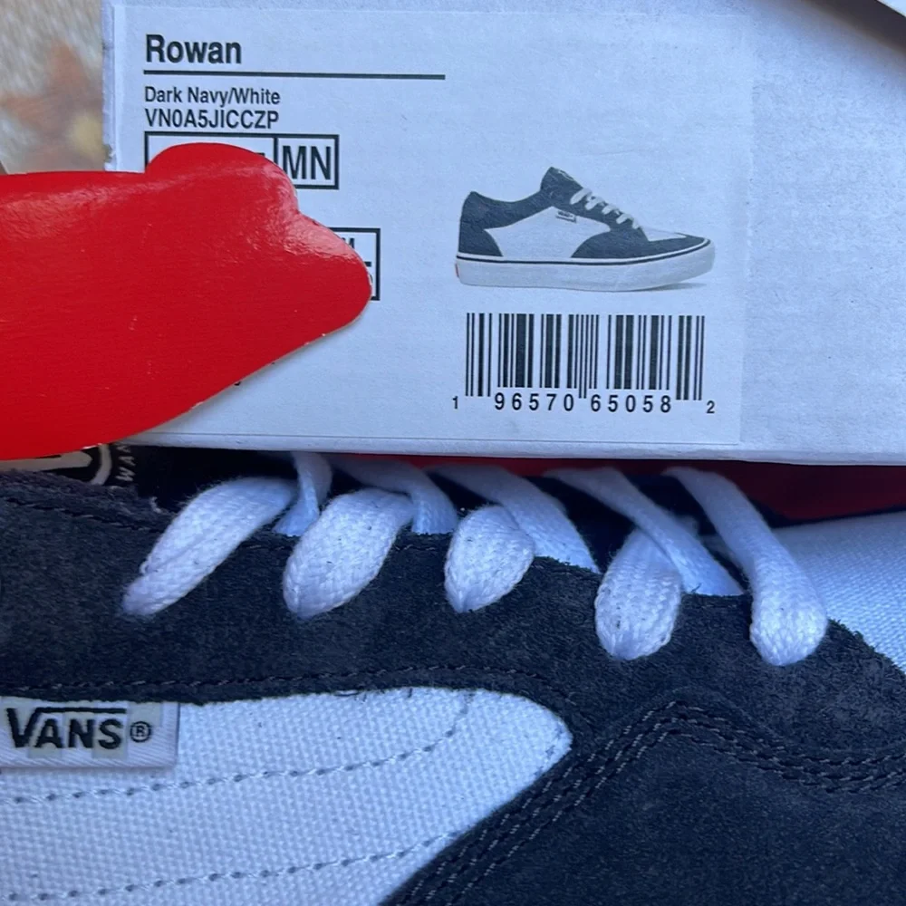 Vans Men’s Rowan Dark Navy/White VN0A5JICCZP Sneakers